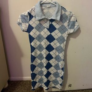 SHEIN Teen Girls Polo Dress